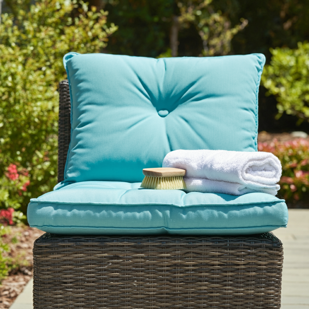 How to Clean Outdoor Furniture Cushions