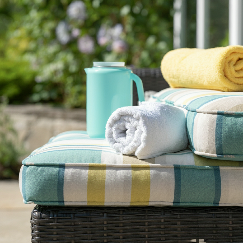 How to wash outdoor cushion covers