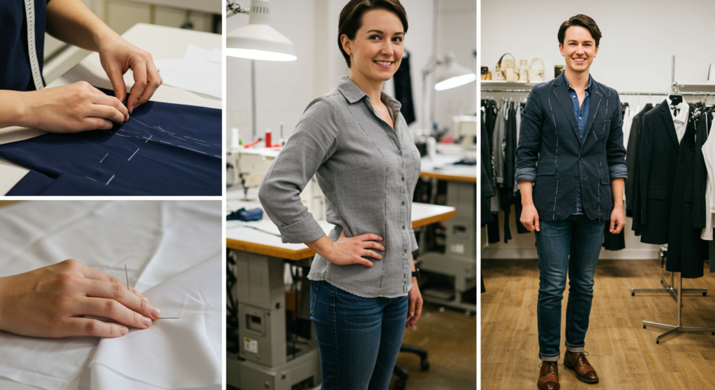 Dress alterations and tailoring