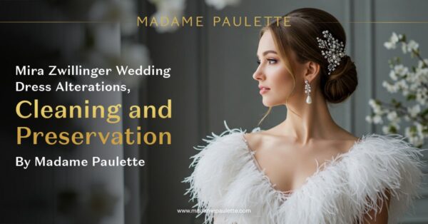 Mira Zwillinger Wedding Dress Alterations, Cleaning & Preservation by Madame Paulette