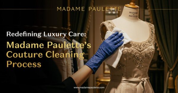 Redefining Luxury Care: Madame Paulette’s Couture Cleaning Process