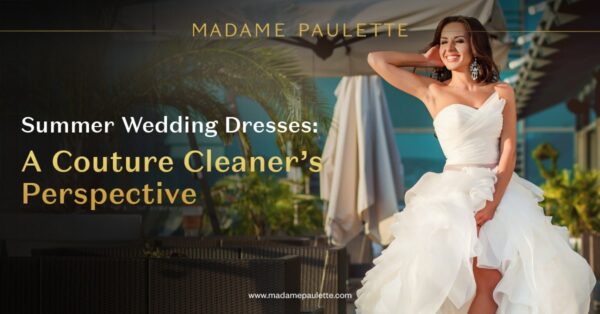 Summer Wedding Dresses: A Couture Cleaner’s Perspective