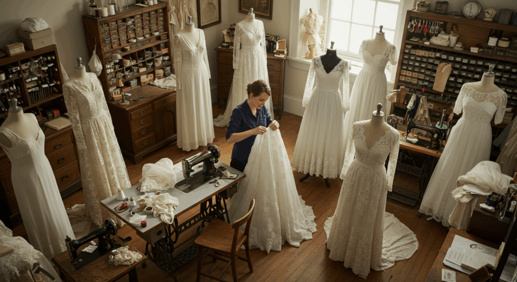 Atelier Wedding Gown Restoration