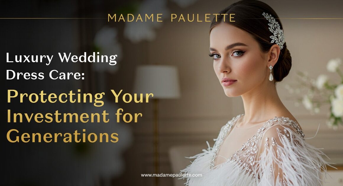 Luxury Wedding Dress Care
