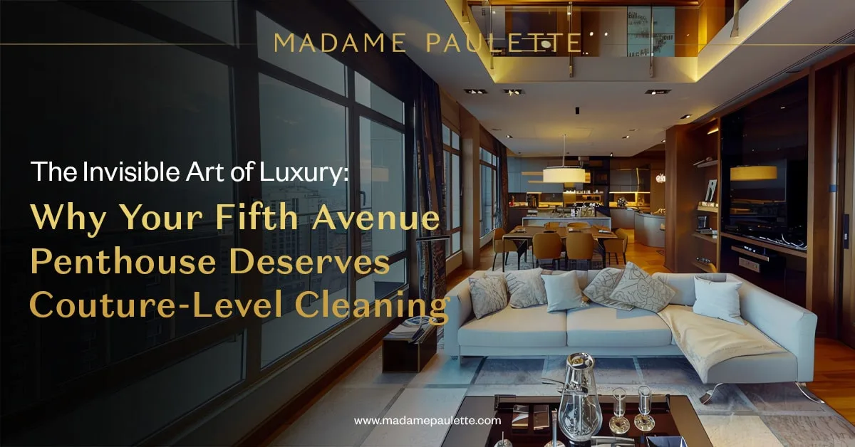 Couture-Level Cleaning Services for Your Fifth Avenue Penthouse