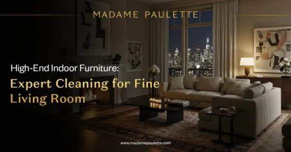 High-End Indoor Furniture: Expert Cleaning for Fine Living Room