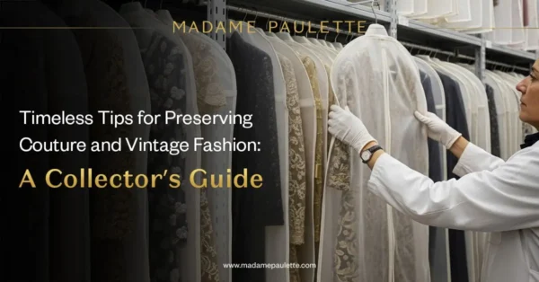 Timeless Tips for Preserving Couture and Vintage Fashion: A Collector’s Guide