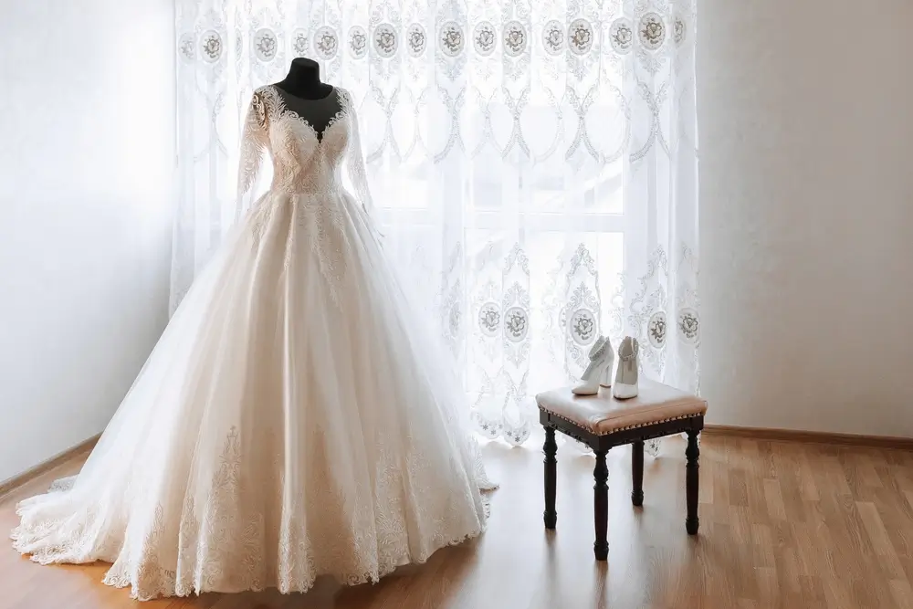 dry cleaning for luxury wedding suits