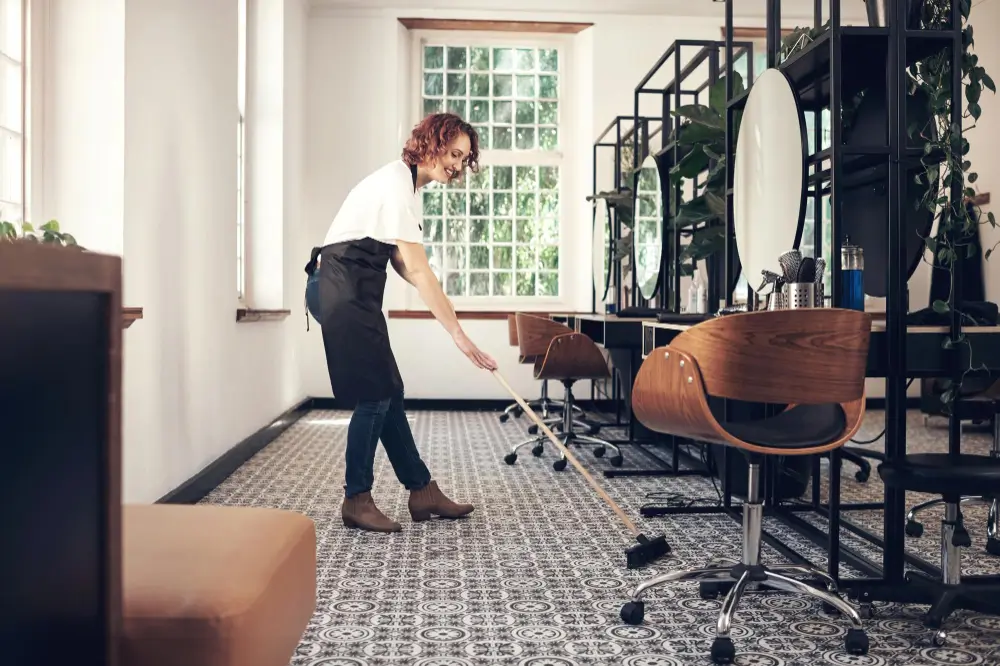 white-glove interior cleaning