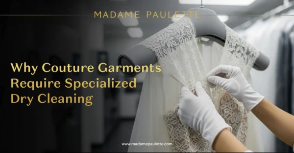 Why Couture Garments Require Specialized Dry Cleaning