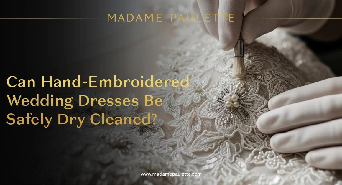 Hand-Embroidered Wedding Dresses