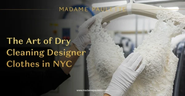 The Art of Dry Cleaning Designer Clothes in NYC