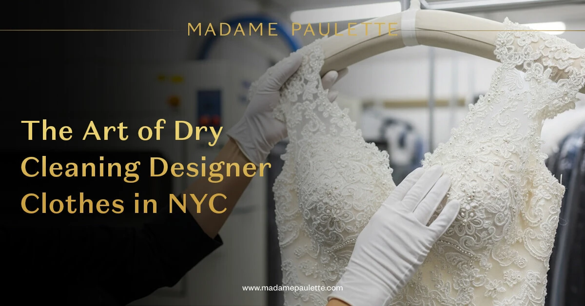 The Art of Dry Cleaning Designer Clothes in NYC
